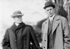 D.W. Helm, Right, with H.G. Ralston, 1911. Creator: Harris & Ewing