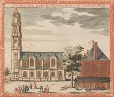 D Wester Kerck in: Tooneel Der Voornaamste Nederlands Huizen, En Lust Hoven, Naar T Lev..., n.d.. Creator: Unknown