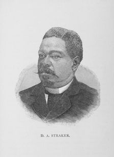 D. A. Straker, 1887. Creator: Unknown