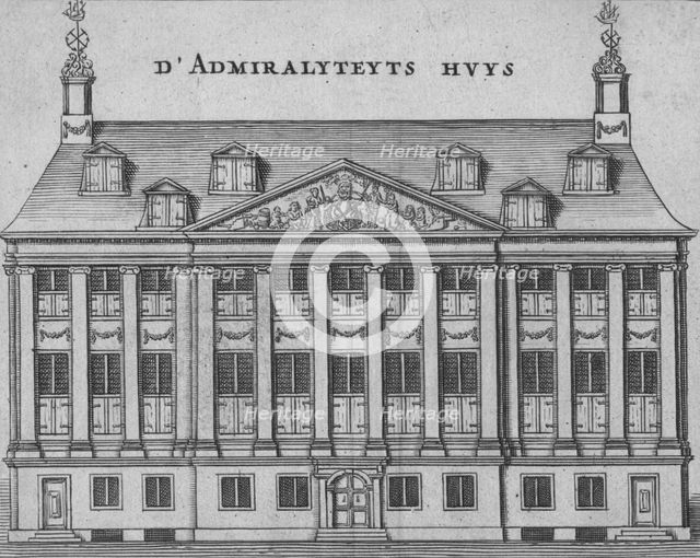 'D'Admiralyteyts Huys', late 17th-early 18th century.  Creator: Unknown.