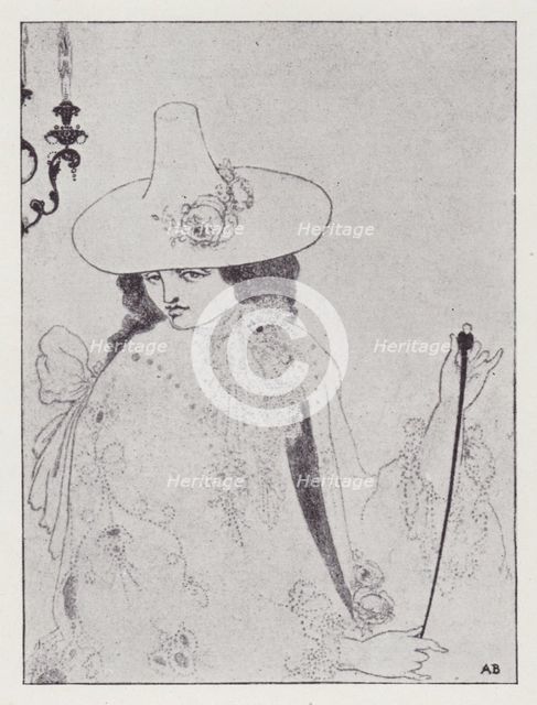 D'Albert, 1897. Creator: Aubrey Beardsley.