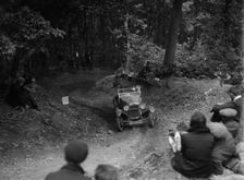 D Aldington's Frazer-Nash taking part in a motoring trial, c1930s. Artist: Bill Brunell
