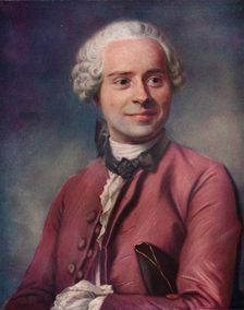 D'Alembert 1753. Artist: Maurice-Quentin de La Tour