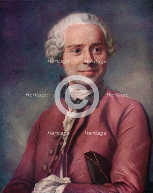 'D'Alembert', 1753. Artist: Maurice-Quentin de La Tour.
