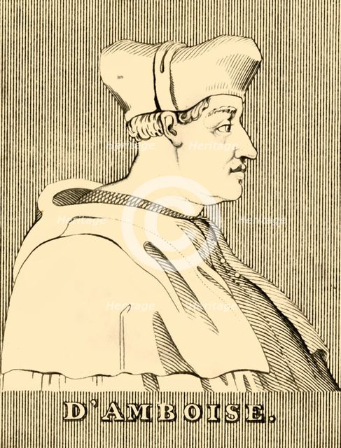 'D'Amboise', (1460-1510), 1830. Creator: Unknown.