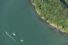 D-Day landing craft maintenance site on the River Dart, Devon, 2014. Creator: Historic England Staff Photographer