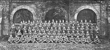 D for Dunlop: the "D Company" of the 8th Battalion Royal Warwickshire Regiment, 1909. Creator: Unknown