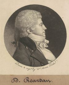D. Reardan, 1799. Creator: Charles Balthazar Julien Févret de Saint-Mémin