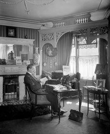DM Gant's offices at Conduit Street, Westminster, London, 1909. Artist: Bedford Lemere and Company