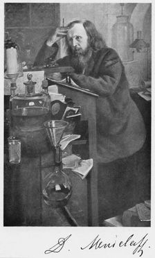 Dmitiri Ivanovich Mendeleyev (1834-1907), Russian chemist, c1900s