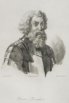 Dmitry Donskoy (1350-1389), Prince of Moscow, and Grand Prince of Vladimir, 1839. Creator: Mme Lesueur