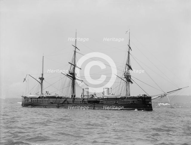 Dmitri Donskoi, Russian [ship], between 1880 and 1899. Creator: Unknown.