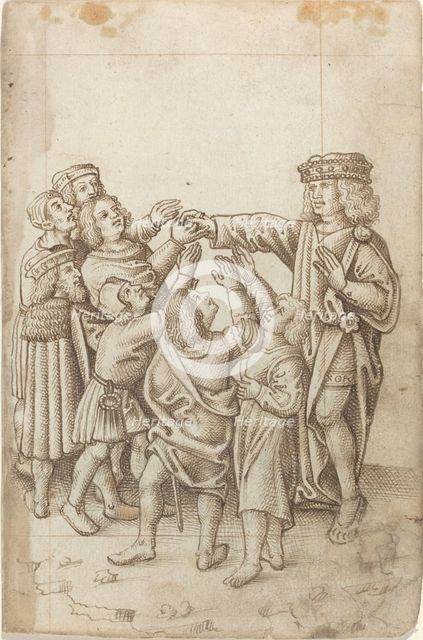 Do Not Give Your Right Hand to All and Sundry [fol. 13 recto], c. 1512/1515. Creator: Unknown.
