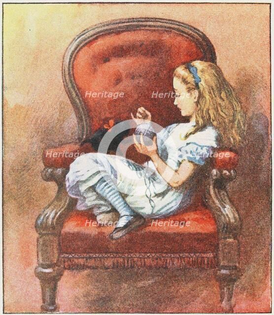 Do you know, I was so angry, Kitty , 1911. Creator: Tenniel, Sir John (1820-1914).