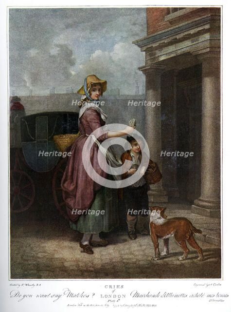 Do you want any matches?', 1794 (1910).Artist: Antoine Cardon