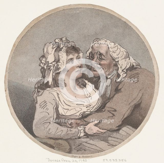 Dotage, April 20, 1790. Creator: T. Smith.