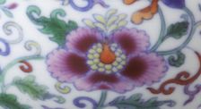 Doucai bowl with floral decoration, Yongzheng period, Qing dynasty, China, 1723-1735