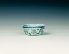 Doucai cup, Qing dynasty, late Kangxi period, China, 1700-1722. Creator: Unknown