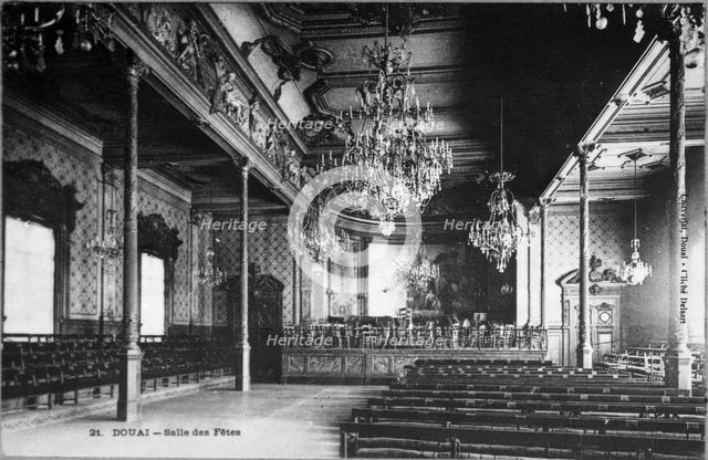 Douai - Salle des Fetes. Creator: Unknown.