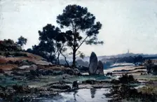 Douarnenez 1885. Artist: Emmanuel Lansyer