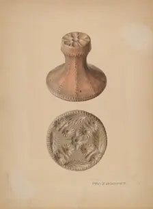 Double Mold, c. 1938. Creator: Fritz Boehmer