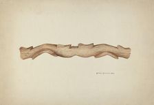 Double Ox Yoke, 1938. Creator: Ethel Dougan