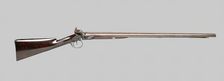 Double-Barreled Flintlock Fowling Piece, England, c. 1820. Creator: Joseph Manton