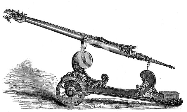 Double-barrelled dragonneau cast in 1503. Artist: Unknown