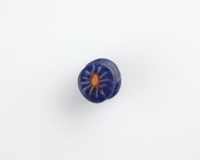 Double bead, made of two joined buttons...Ptolemaic Dynasty or Roman Period, 305 BCE-19 CE. Creator: Unknown