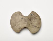 Double-bitten bannerstone, 3000-1000 BCE. Creator: Unknown
