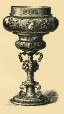 Double cup, c1590, (1881). Creator: John Watkins