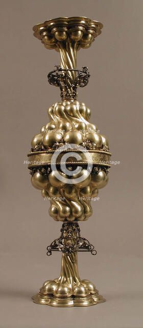 Double Cup, German, 1590-1600. Creator: Caspar Beutmuller.