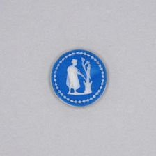 Double Cameo with Cupids and Mercury, Burslem, Late 18th century. Creator: Wedgwood