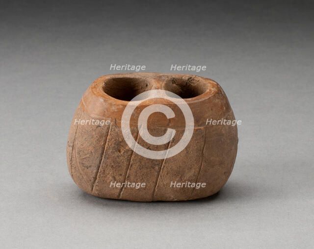 Double-Chambered Vessel, A.D. 100/700. Creator: Unknown.