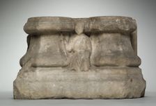 Double Column Base, late 1400s. Creator: Unknown