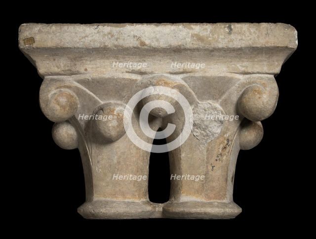 Double Column, French, 13th-14th century. Creator: Unknown.