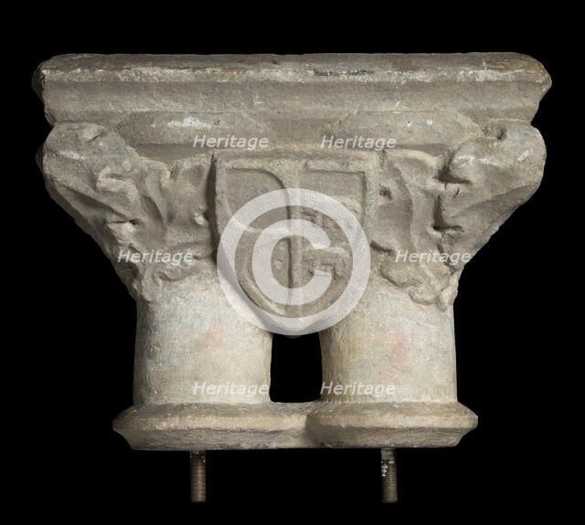 Double Column, French, 13th-14th century. Creator: Unknown.