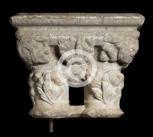 Double Column, French, 13th-14th century. Creator: Unknown.