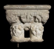 Double Column, French, 13th-14th century. Creator: Unknown