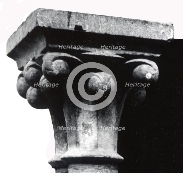Double Column, French, 13th-14th century. Creator: Unknown.