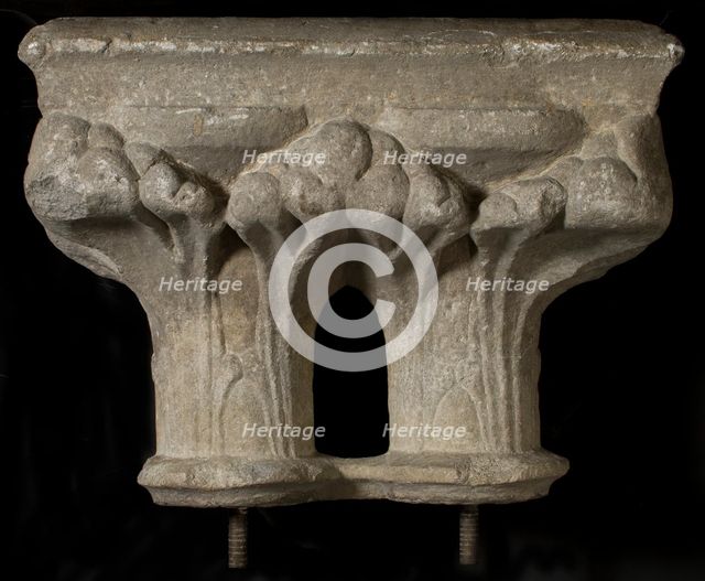 Double Column, French, 13th-14th century. Creator: Unknown.