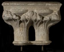 Double Column, French, 13th-14th century. Creator: Unknown