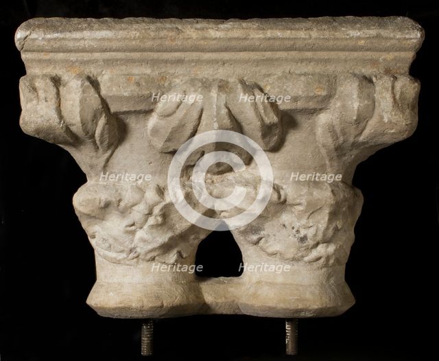 Double Column, French, 13th-14th century. Creator: Unknown.