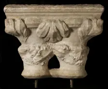 Double Column, French, 13th-14th century. Creator: Unknown