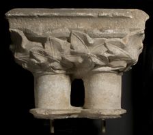 Double Column, French, 13th-14th century. Creator: Unknown