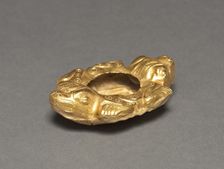 Double Crocodile Vessel, c. 400-900. Creator: Unknown
