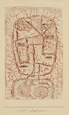 Double face, 1933. Creator: Klee, Paul (1879-1940)