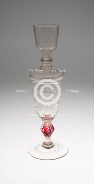 Double Goblet, Germany, 1701/13. Creator: Unknown.