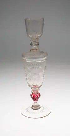 Double Goblet, Germany, 1701/13. Creator: Unknown