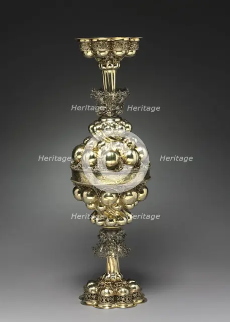 Double Goblet (Pokal), c.1614-32. Creator: Alexander Treghart (German, active 1614-1654).